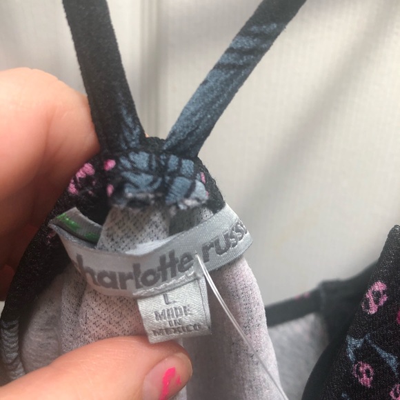 Body suit from charolette russe size large - Picture 3 of 5